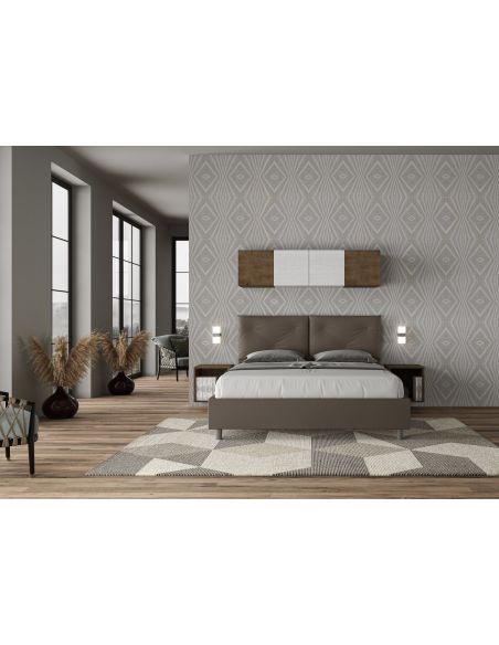 Letto matrimoniale contenitore design moderno Auxerre
