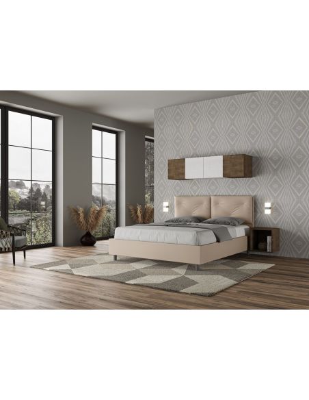 Letto matrimoniale contenitore design moderno Auxerre