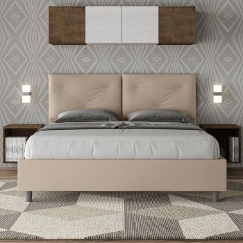 Letto matrimoniale contenitore design moderno Auxerre 2