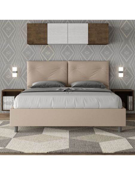 Letto matrimoniale contenitore design moderno Auxerre