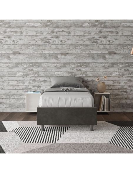 Letto singolo contenitore senza testata Dynasty Color