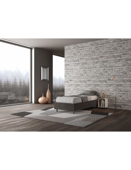 Letto singolo contenitore senza testata Dynasty Color