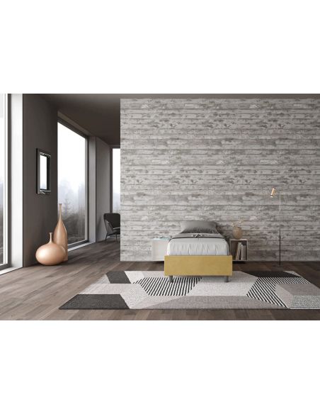 Letto singolo contenitore senza testata Dynasty Color