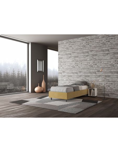 Letto singolo contenitore senza testata Dynasty Color