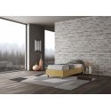 Letto singolo contenitore senza testata Dynasty Color