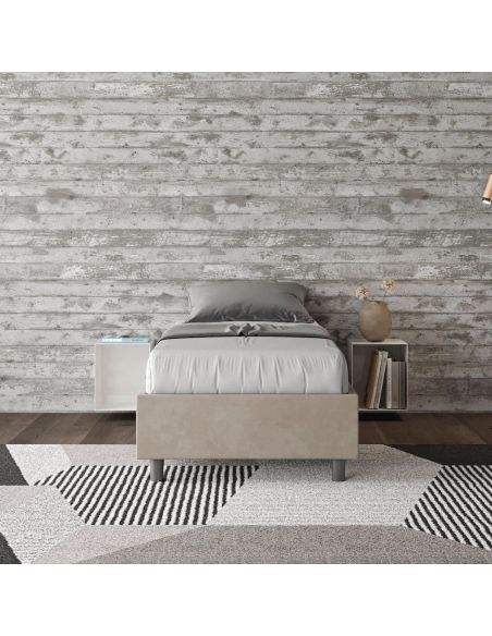 Letto singolo contenitore senza testata Dynasty Color