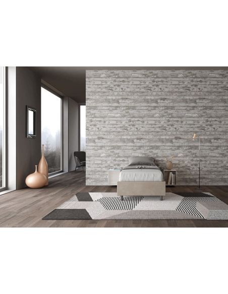 Letto singolo contenitore senza testata Dynasty Color