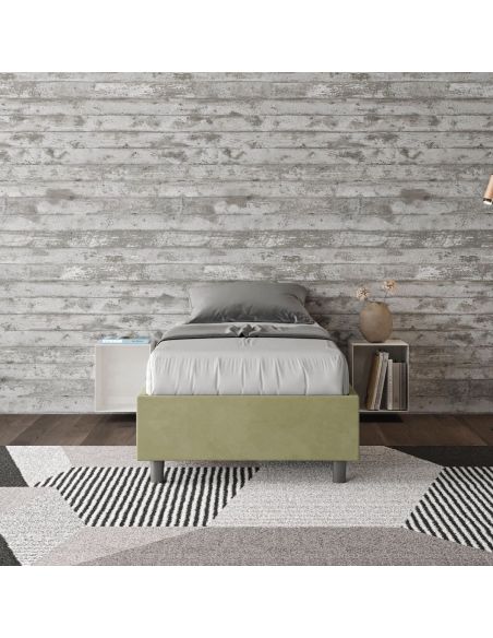 Letto singolo contenitore senza testata Dynasty Color