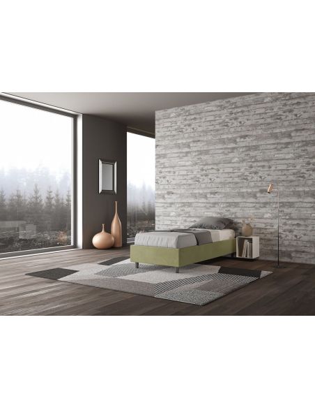 Letto singolo contenitore senza testata Dynasty Color