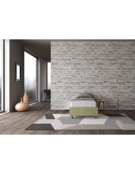 Letto singolo contenitore senza testata Dynasty Color