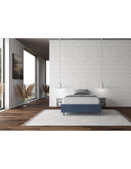 Letto contenitore una piazza e mezza senza testata Dynasty Color