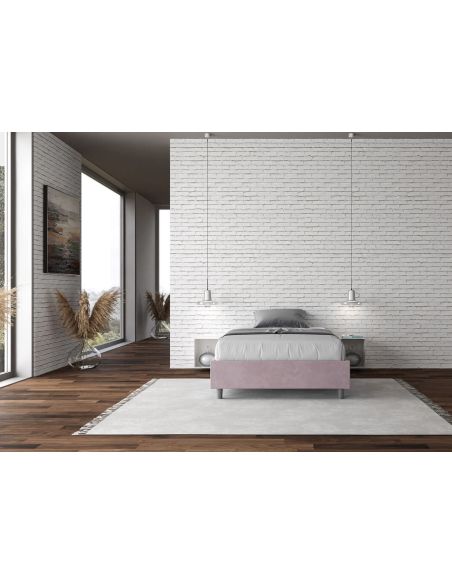 Letto contenitore una piazza e mezza senza testata Dynasty Color