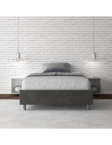 Letto contenitore una piazza e mezza senza testata Dynasty Color