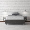 Letto contenitore una piazza e mezza senza testata Dynasty Color