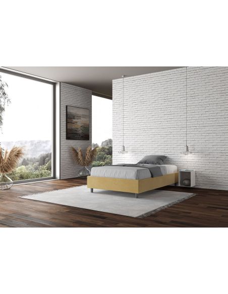 Letto contenitore una piazza e mezza senza testata Dynasty Color