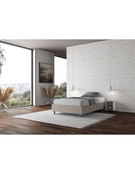 Letto contenitore una piazza e mezza senza testata Dynasty Color