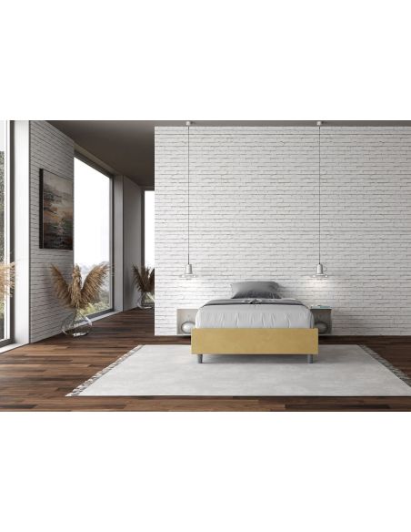 Letto contenitore una piazza e mezza senza testata Dynasty Color