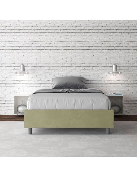 Letto contenitore una piazza e mezza senza testata Dynasty Color