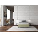 Letto contenitore una piazza e mezza senza testata Dynasty Color