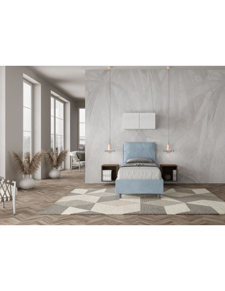Letto singolo con contenitore Brignoles Color Letto singolo con contenitore Brignoles Color