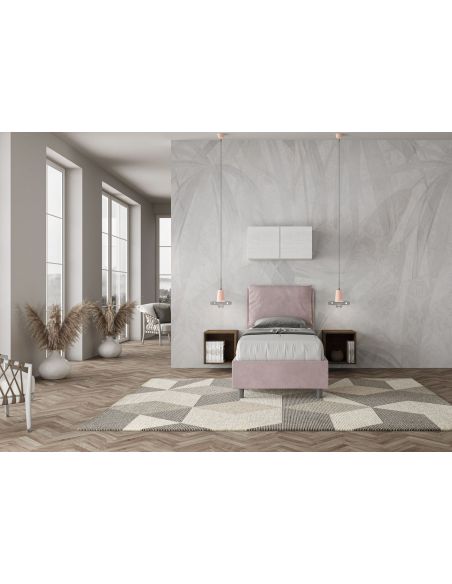 Letto singolo con contenitore Brignoles Color Letto singolo con contenitore Brignoles Color
