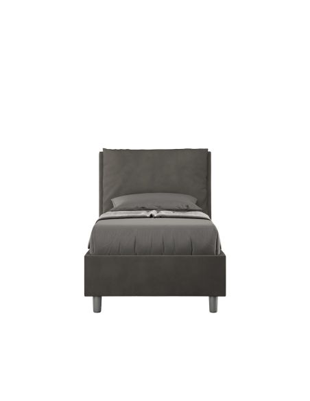Letto singolo con contenitore Brignoles Color Letto singolo con contenitore Brignoles Color