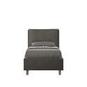 Letto singolo con contenitore Brignoles Color