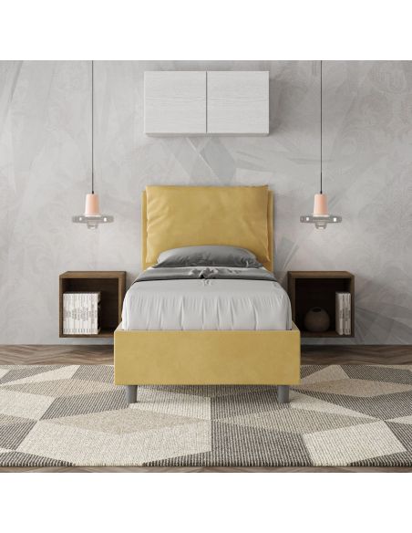 Letto singolo con contenitore Brignoles Color Letto singolo con contenitore Brignoles Color