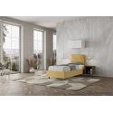 Letto singolo con contenitore Brignoles Color