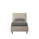 Letto singolo con contenitore Brignoles Color