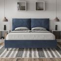 Letto matrimoniale con contenitore Brignoles Color