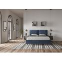 Letto matrimoniale con contenitore Brignoles Color