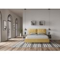 Letto matrimoniale con contenitore Brignoles Color
