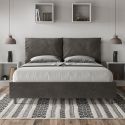 Letto matrimoniale con contenitore Brignoles Color