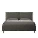 Letto matrimoniale con contenitore Brignoles Color