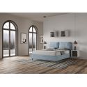Letto matrimoniale con contenitore Brignoles Color