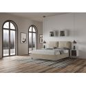 Letto matrimoniale con contenitore Brignoles Color