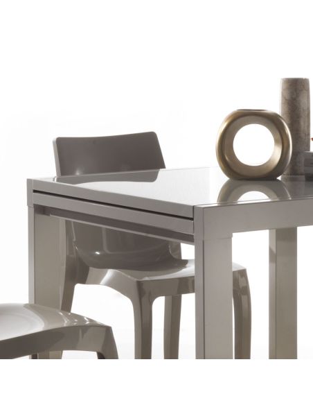 Tavolo quadrato o rettangolare allungabile design moderno Conrado Tavolo quadrato o rettangolare allungabile design moderno Conrado