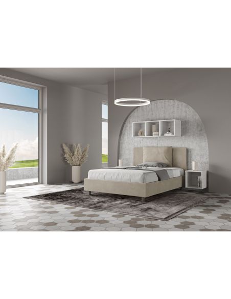 Letto alla francese con contenitore Brignoles