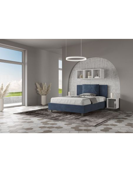 Letto alla francese con contenitore Brignoles