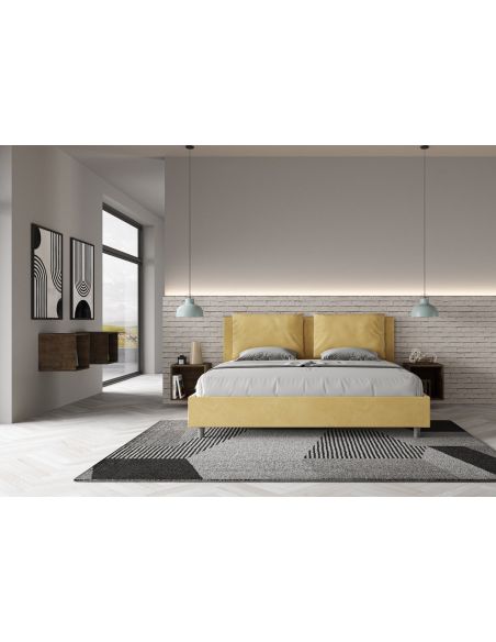 Letto matrimoniale king size con contenitore Brignoles