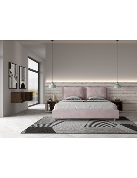 Letto matrimoniale king size con contenitore Brignoles