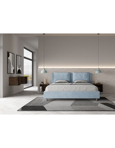 Letto matrimoniale king size con contenitore Brignoles