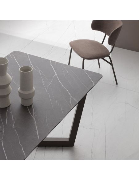 Tavolo allungabile design moderno Holger Gray Pulpis