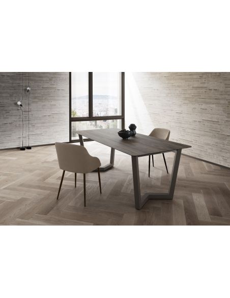 Tavolo da pranzo fisso Holger Old Wood