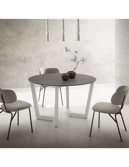 Tavolo rotondo fisso per sala da pranzo Holger Kaspio