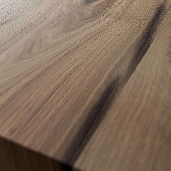 Tavolo da pranzo fisso con piano in legno Palmer Wood 2