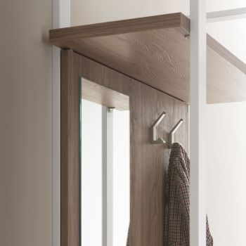 Mini guardaroba da ingresso in metallo in legno Lilac 2