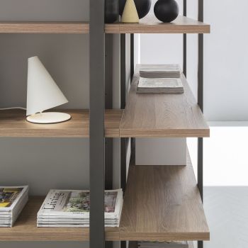 Libreria angolare design moderno Lilac Cricket 2