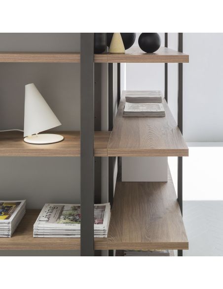 Libreria angolare design moderno Lilac Cricket